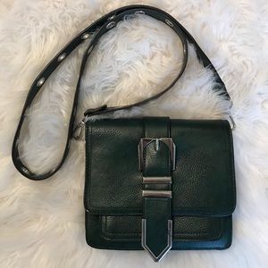 Green Christian LaCroix crossbody purse
